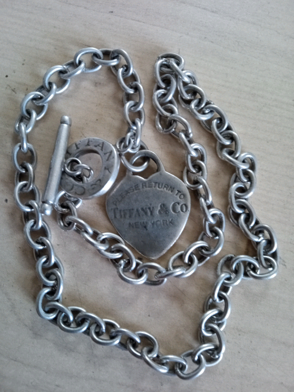 Authentic Tiffany and co necklace | in 